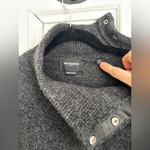 The Kooples Charcoal Grey Sweater Size M